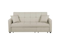 Schlafsofa Glomma 3-Sitzer Beige