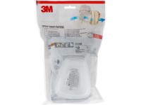 3M Filtre de rechange pour pulvérisation de peinture 6002 CR 3M Filtre de rechange pour pulvérisation de peinture 6002 CR