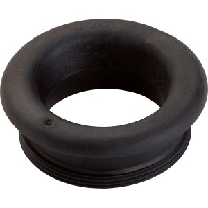 Manchon fileté en caoutchouc noir (Ø 59,6 mm x Ø 40 mm) pour joints de siphon.