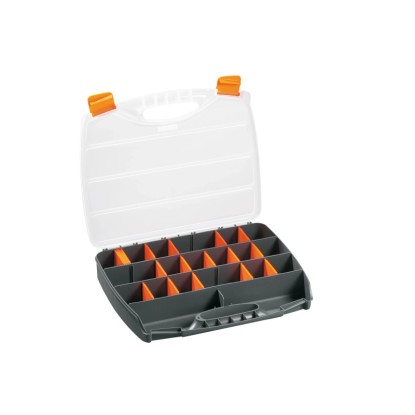 LUX-TOOLS Portaminuteria scomparti flessibili 38 cm