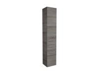 Pelipal Hochschrank 342 Graphit (HxB) 185,5 x 35 cm