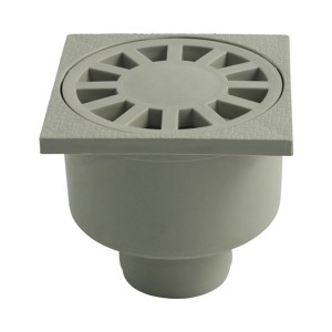 Avaloir de cour Marley DN 50 en plastique, charge admissible jusqu'à 1,5 t.