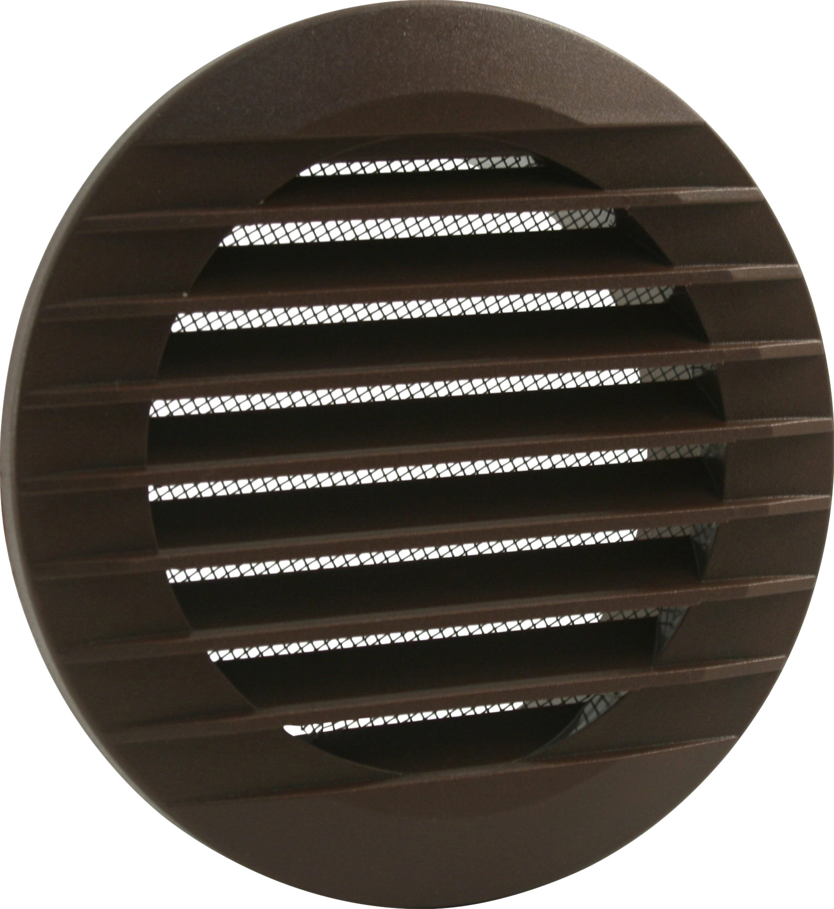 Marley Grille de ventilation ronde pour tube Brun 190 x 150 mm
