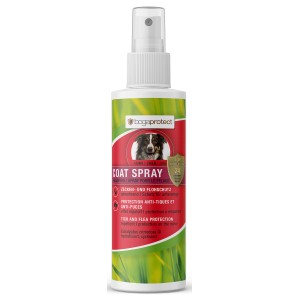 Bogaprotect Coat Spray per cani, 100ml, per la protezione da pulci e zecche.