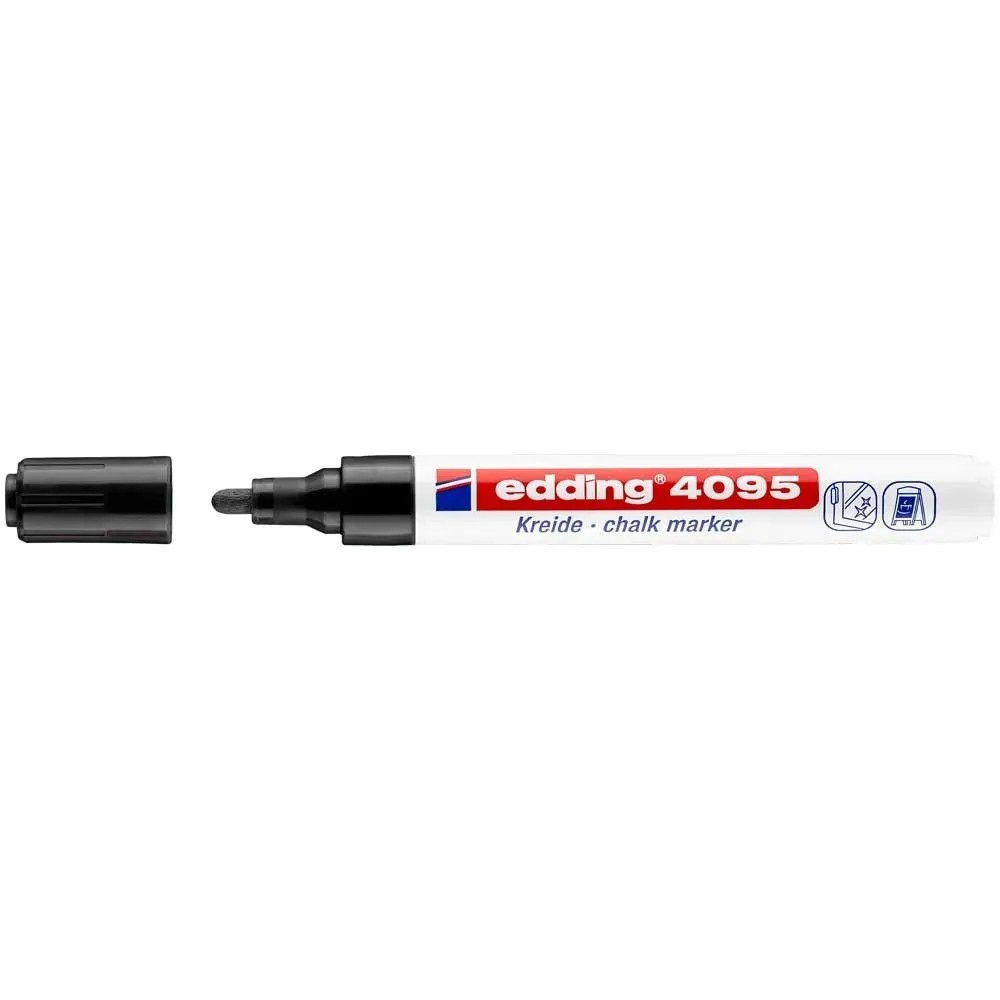edding 500, Marcatore permanente, Punta a scalpello, 2 mm - 7 mm, Nero - Marcatori e Pennarelli