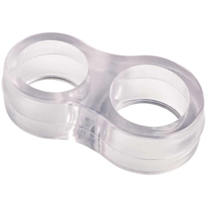 Türklinkenpuffer Gummi Transparent Ø 16 / 18 mm / 4 Stk.