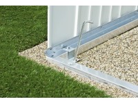 Biohort Bodenrahmen für Minigarage 140 cm x 198 cm x 4 cm