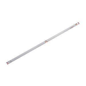Niveau à bulle LUX Comfort, 200 cm, pour un alignement précis. Outil de mesure avec niveau horizontal et vertical.