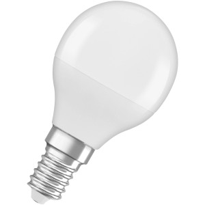 Osram LED-Leuchtmittel in Tropfenform E14, warmweiß, 40W Ersatz.