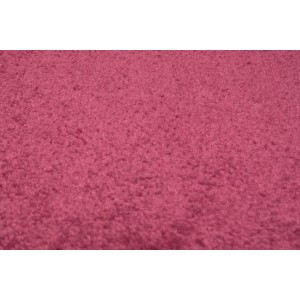 Moquette rose Denver au mètre, largeur 400 cm, poils doux.