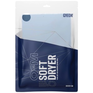 Gyeon Q²M SoftDryer EVO Trocknungstuch, blau, 60x80cm, für streifenfreie Autopflege.