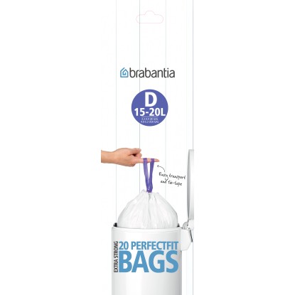 Brabantia Müllbeutel PerfectFit 15 - 20 l / 240 Stk.