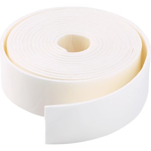 Nastro di montaggio, 3 mm x 35 mm x 3,6 m, per isolamento acustico in WC, lavandini e vasche da bagno.