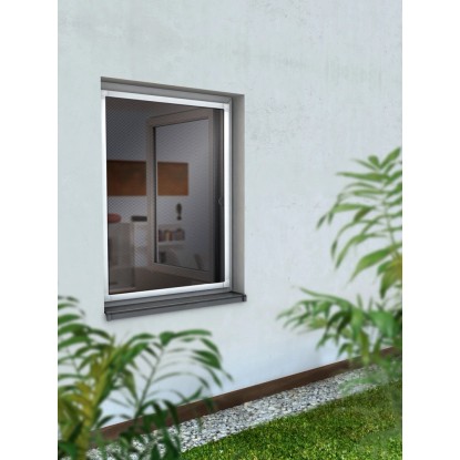 OBI Alurahmen Fenster 120 cm x 150 cm Weiss