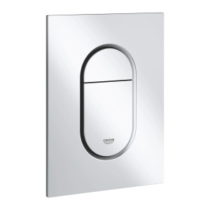 Placca di comando Grohe Arena Cosmopolitan S, cromata, per cassette WC