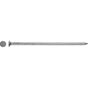 Clou fil LUX, 4,2x120mm, brut, 1kg, à tête plate pour construction bois.