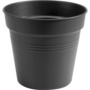 Pot de semis noir Elho Green Basics, Ø 17 cm, idéal pour la culture des plantes.