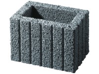 Kann Pflanzstein Mini Grau 30 x 20 x 20 cm