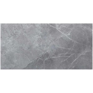 Piastrella per pavimento Vabene Opium, gres porcellanato argento, 60x120 cm, superficie lucida.