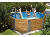Weka Massivholzpool 593 Ø 310 cm / Höhe 116 cm Weka Massivholzpool 593 Ø 310 cm / Höhe 116 cm