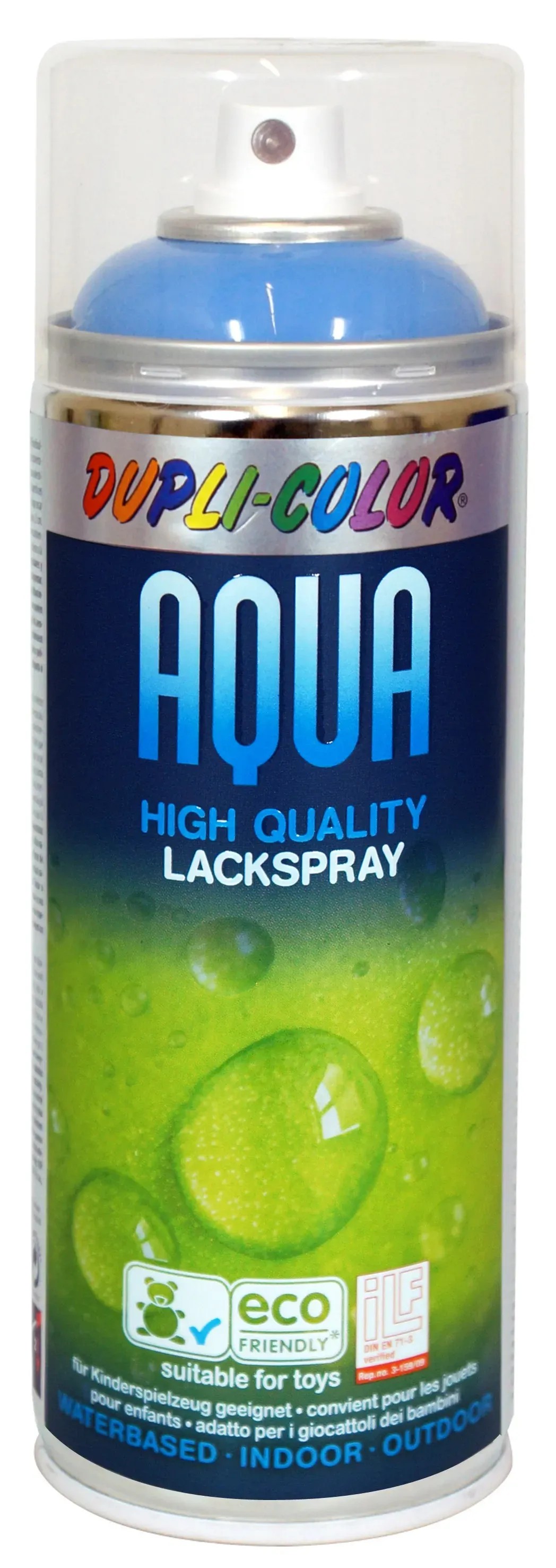 SDV Chemie Lackspray RAL 5012 Lichtblau – 400ml Acryllack Glänzend, Hitzebeständig Bis 90°C