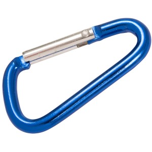 Moschettone a carabina blu Ø 5 mm / lunghezza 50 mm