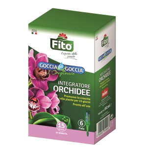 Fito Goccia à Goccia Orchidée, 6 ampoules pour croissance et défense.