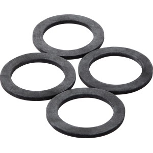 Lot de 4 : Joints d'étanchéité KÖRO EPDM 24x34x2 mm pour raccords vissés 1/2".