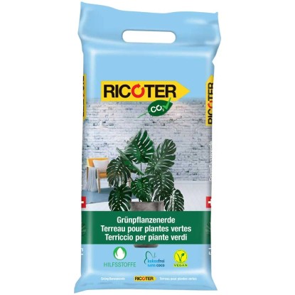 Ricoter Grünpflanzenerde CO2-clean 5 l