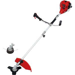 Einhell GC-BC 25/1 I AS Débroussailleuse thermique avec lame 3 dents et bobine de fil.