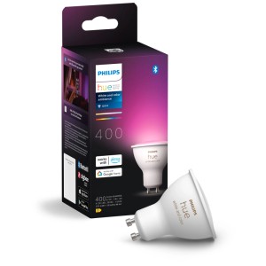 Ampoule réflecteur Philips Hue GU10, White & Color Ambiance, finition mate.