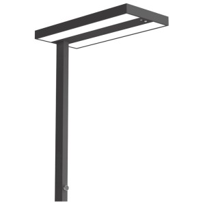 Contini LED-Stehleuchte dimmbar Metall Anthrazit 195 cm / 80 W / 8'800 lm