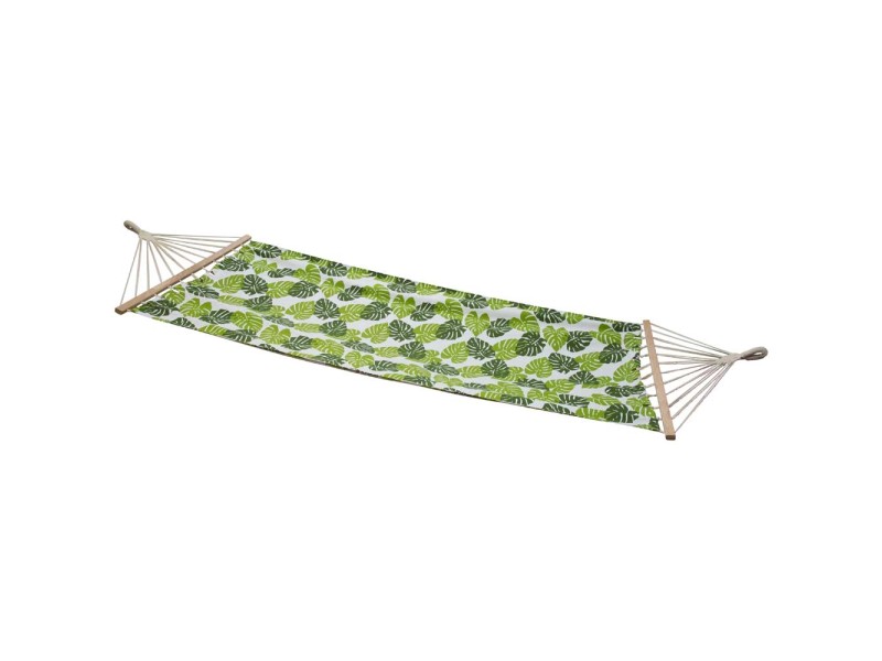 Hängematte Sorrento WeissGrün 100 x 200 cm kaufen bei OBI