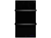 Eurom Badheizkörper Sani Metall Schwarz 400 W