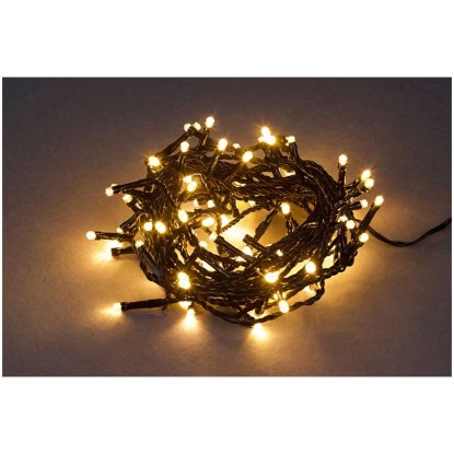LED-Lichterkette Warmweiss 100 LEDs  / Länge 500 cm