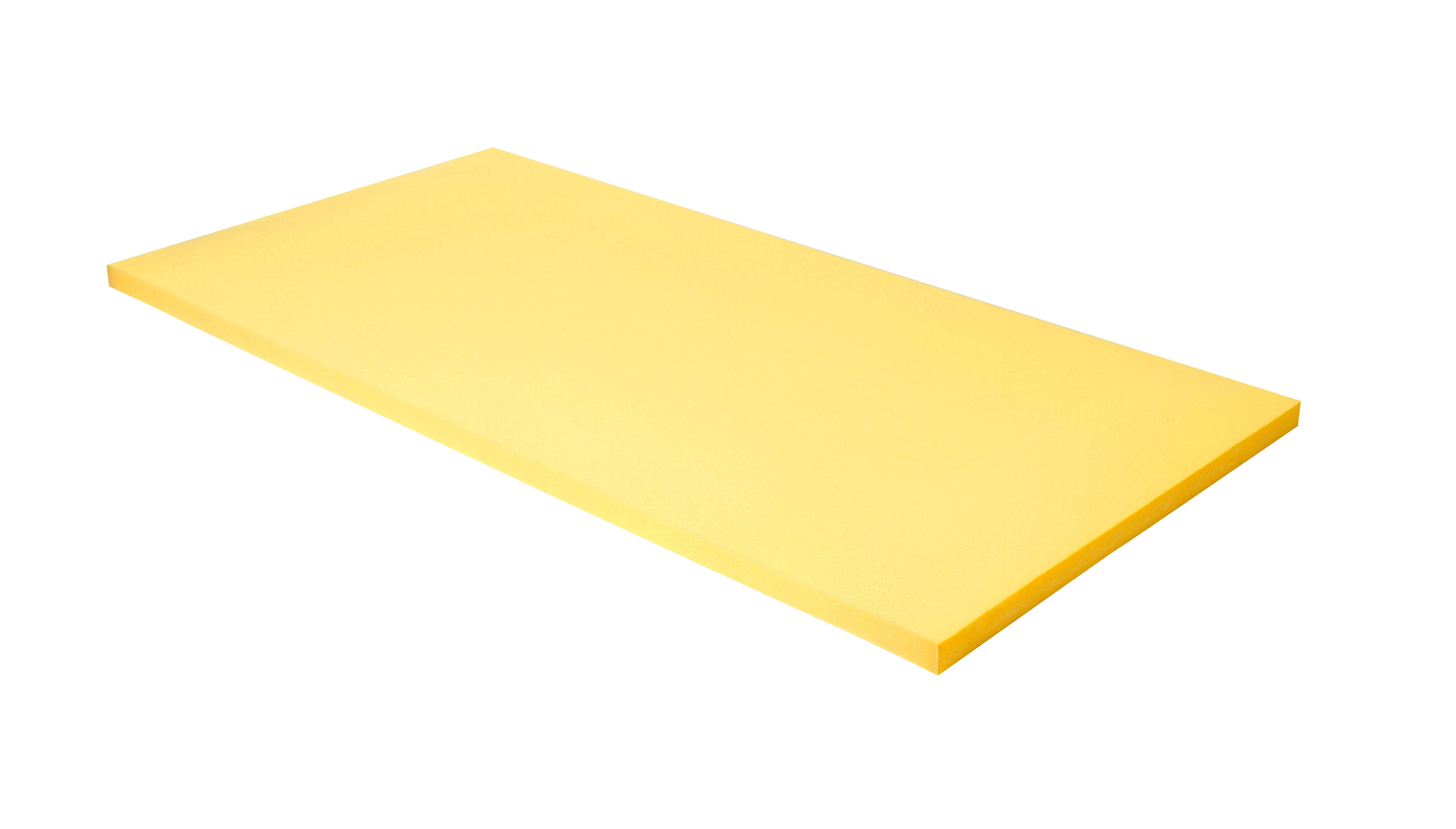 Schaumstoffplatten Gelb 2'000 x 1'000 x 50 mm