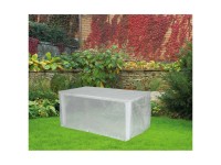 Happy People Schutzhülle für rechteckigen Gartentisch PE-Gewebe Transparent