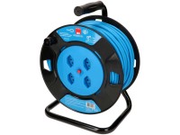 Kabelrolle 4 x Typ13 Blau-Schwarz 50 m