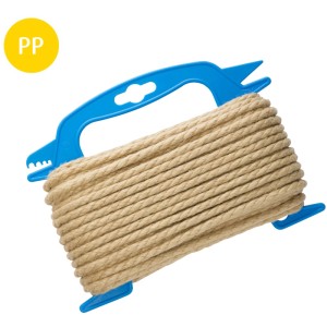 Corda Conacord, 6 mm x 20 m, in fibra di polipropilene, ritorta, su bobina blu.