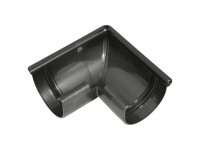 Marley Rinnenwinkel RG 75 halbrund aussen Anthrazit-Metallic