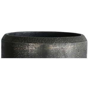 Vaso per piante Gartec High Round Cervo, antracite/bronzo, superficie strutturata.