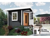 Weka Saunahaus Salo Sparset o. Anbau Anthrazit BioS 7,5 kW Weka Saunahaus Salo Sparset o. Anbau Anthrazit BioS 7,5 kW