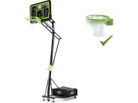 Exit Basketballkorb Galaxy mit Dunkring versetzbar auf Rädern Black Edition