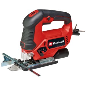 Einhell Seghetto alternativo a batteria TE-JS 18 Li – Solo, rosso/nero, con sistema a batteria per il fai da te.