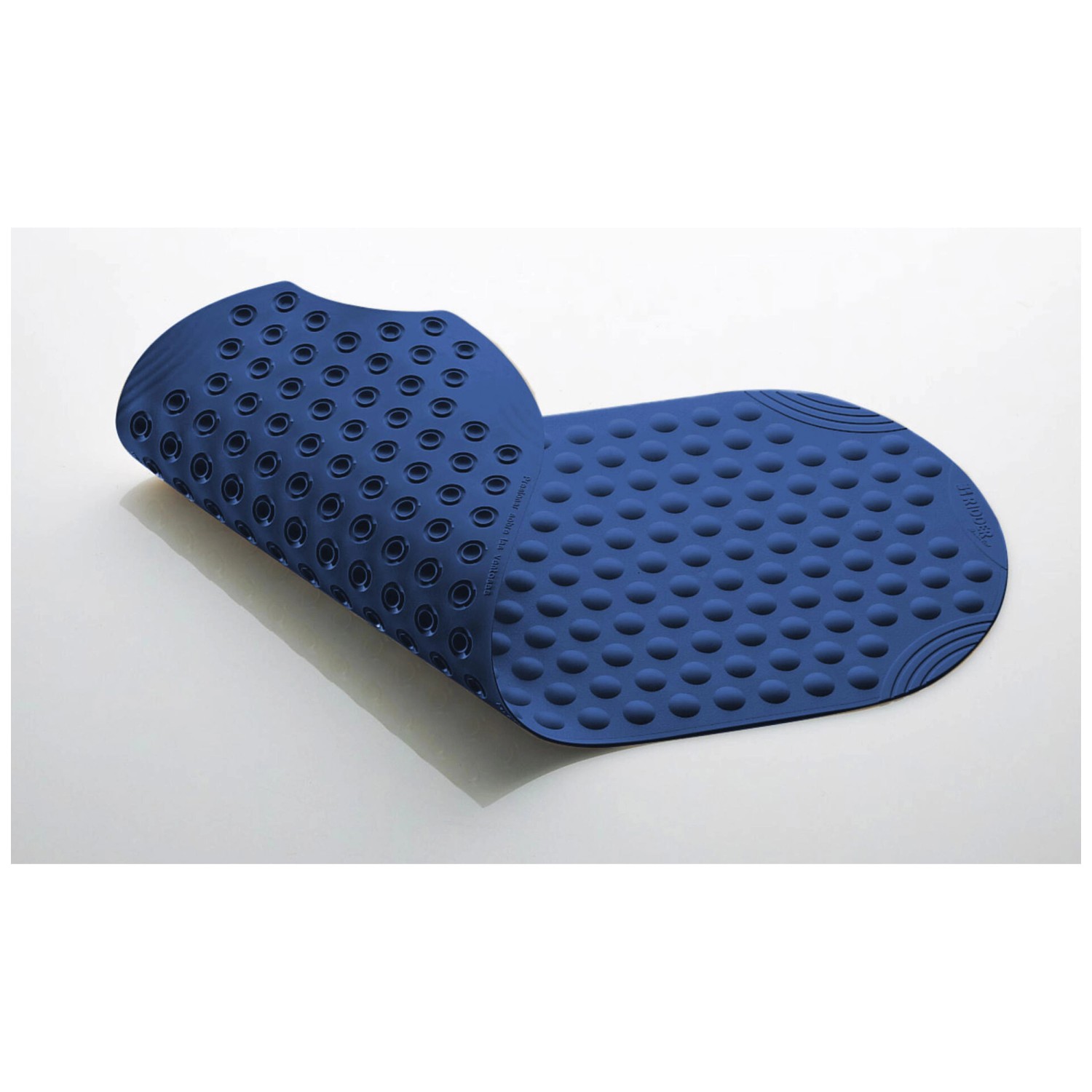 Tappetino Doccia Antiscivolo RIDDER Tecno – 38x89 Cm, Blu Scuro, 221 Ventose, Made In Germany