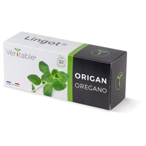 Véritable Lingot semi per erbe aromatiche origano bio ricarica per giardino interno.