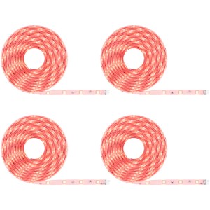 Paulmann SimpLED RGBW LED-Streifen Komplettset, 20m, aufgerollt in Rot.