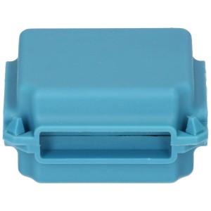 Box gel blu in plastica, IPX8, per morsetti, taglia M.