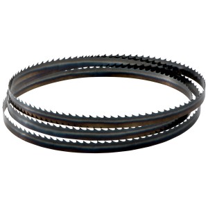 Lame de scie à ruban Metabo A6, 2240x12x0,5mm, denture à crochet pour bois et plastique.