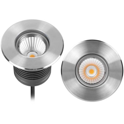 LED Bodeneinbaustrahler Volta IP67 Warmweiss 15 W / 1'450 lm